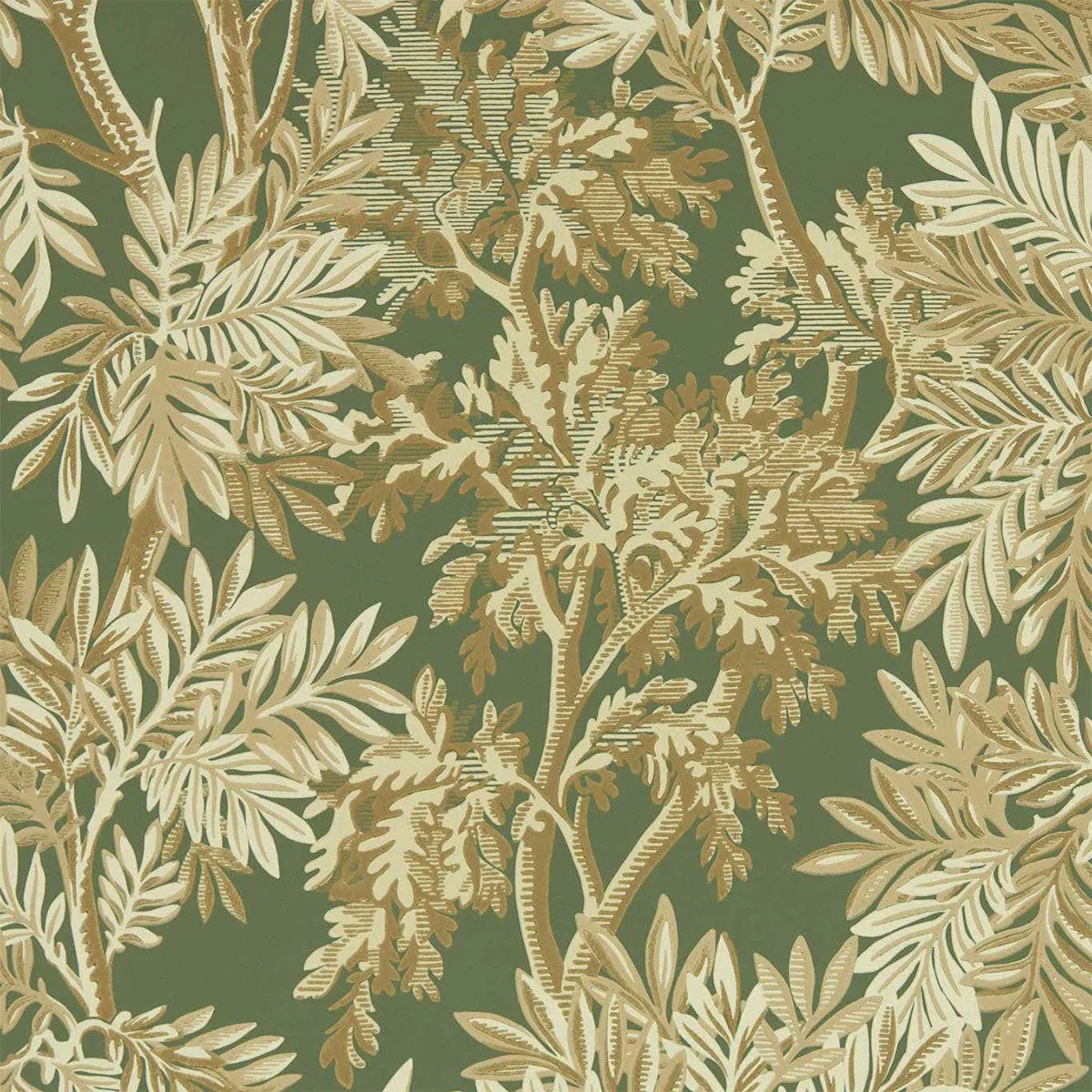 Tapestry Trees Wallpaper - Sanderson