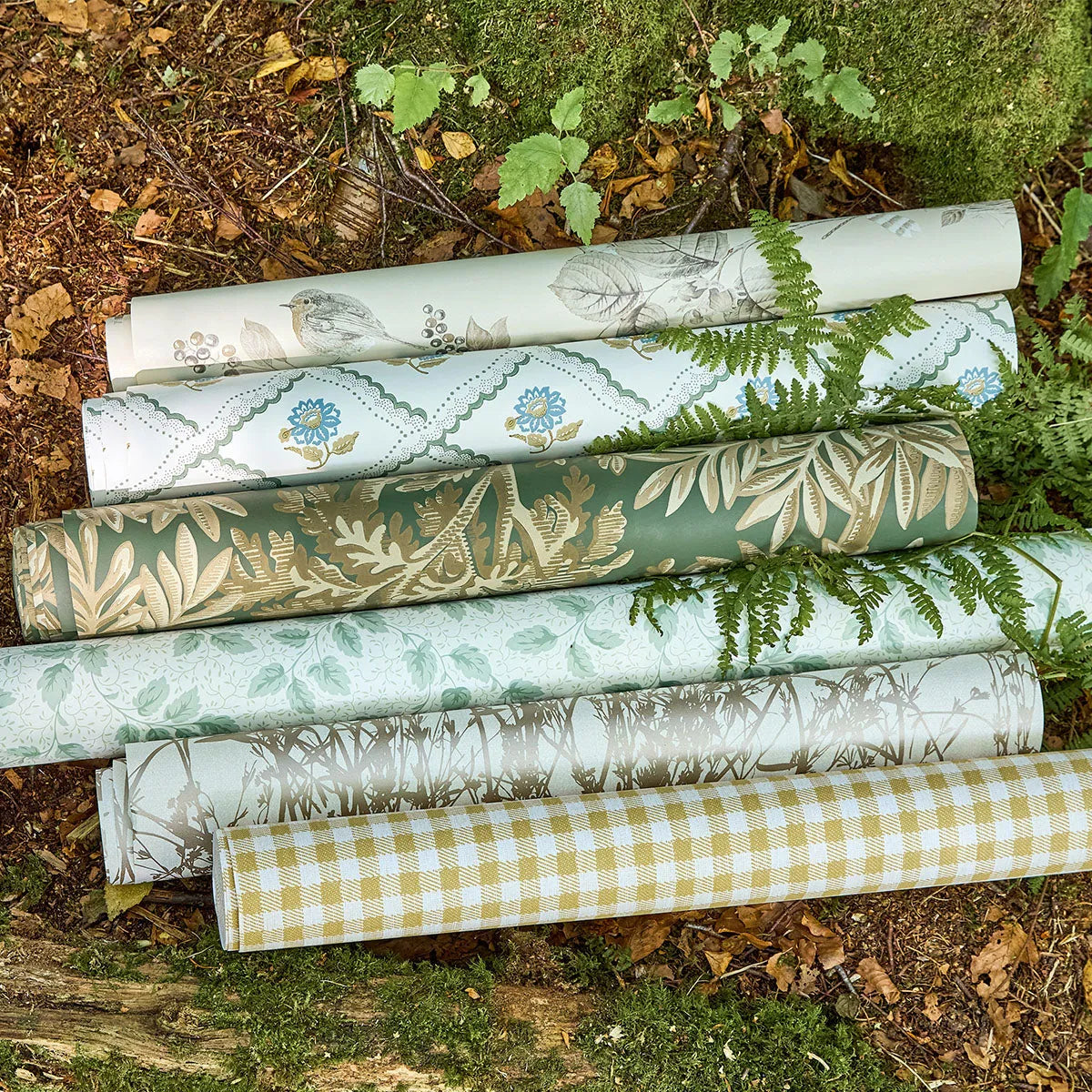 Tapestry Trees Wallpaper - Sanderson