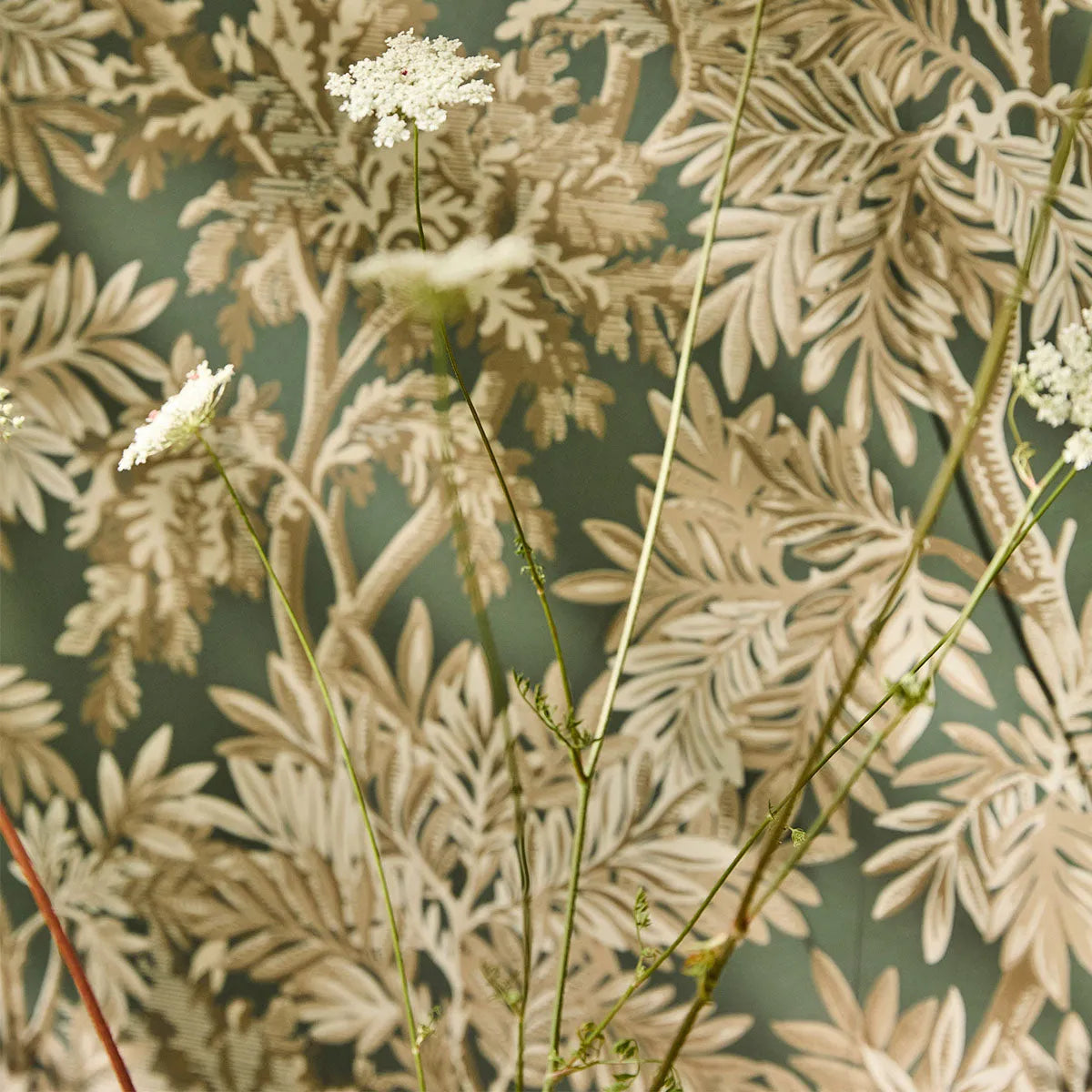 Tapestry Trees Wallpaper - Sanderson