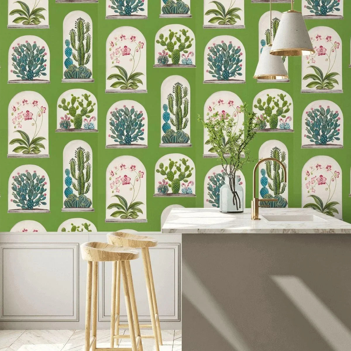 Terrariums Wallpaper - Sanderson