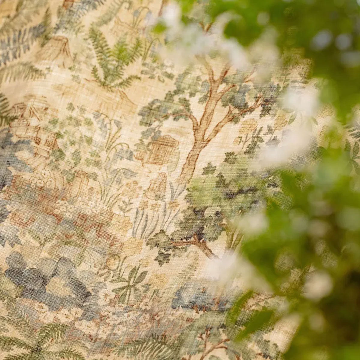 The Stumpery Outdoor Fabric - Sanderson