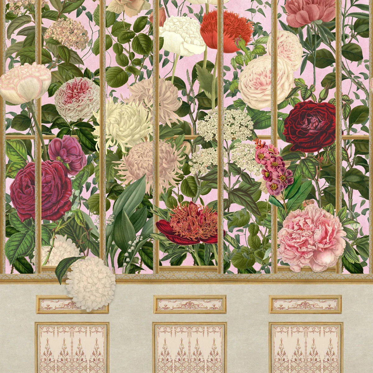 The Imperial Flora Wallpaper - Mind The Gap