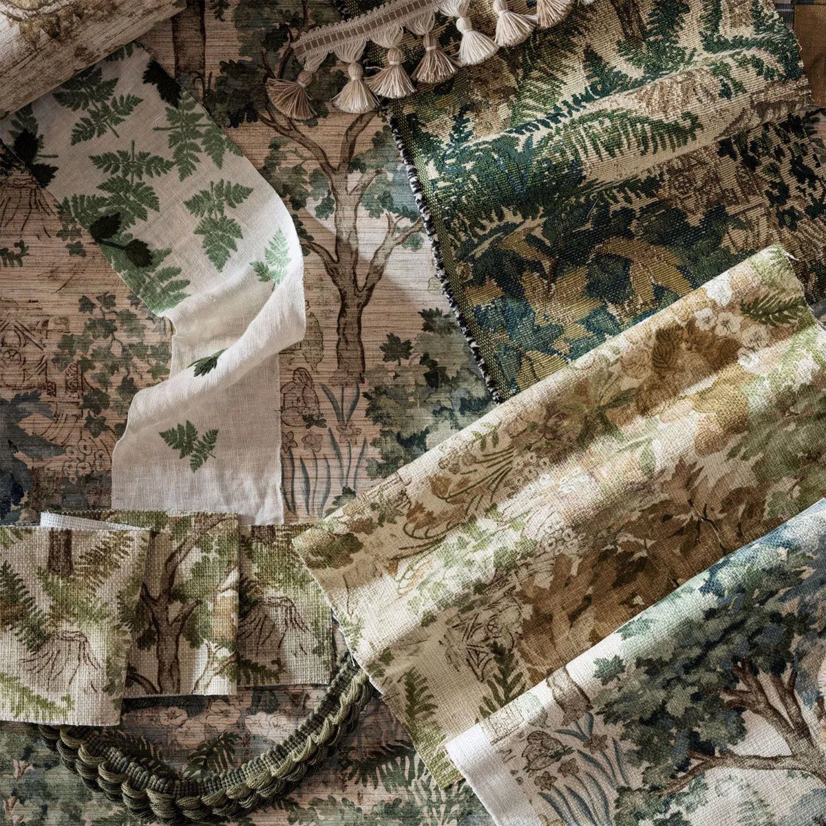The Stumpery Fabric - Sanderson