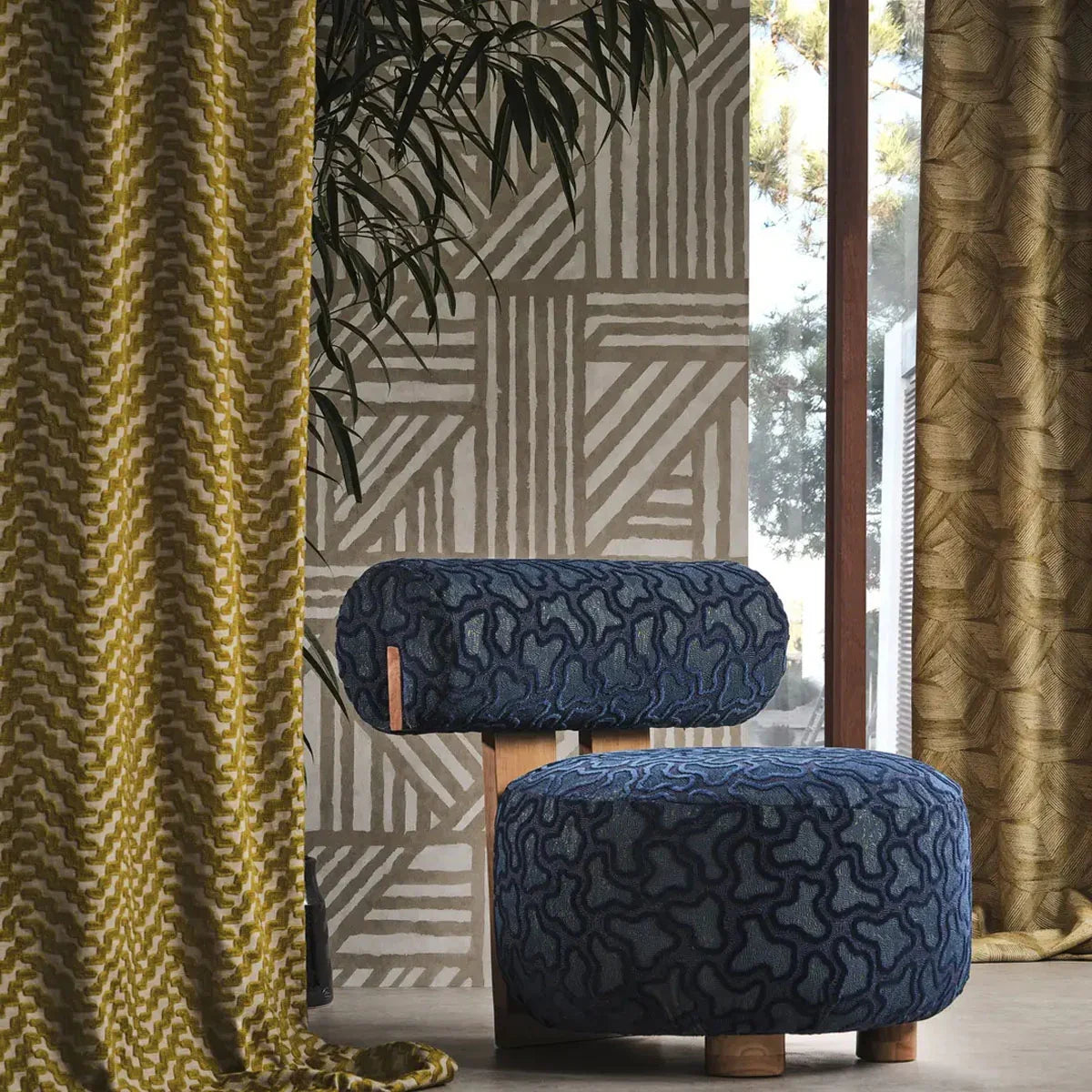 Thicket Fabric - Harlequin