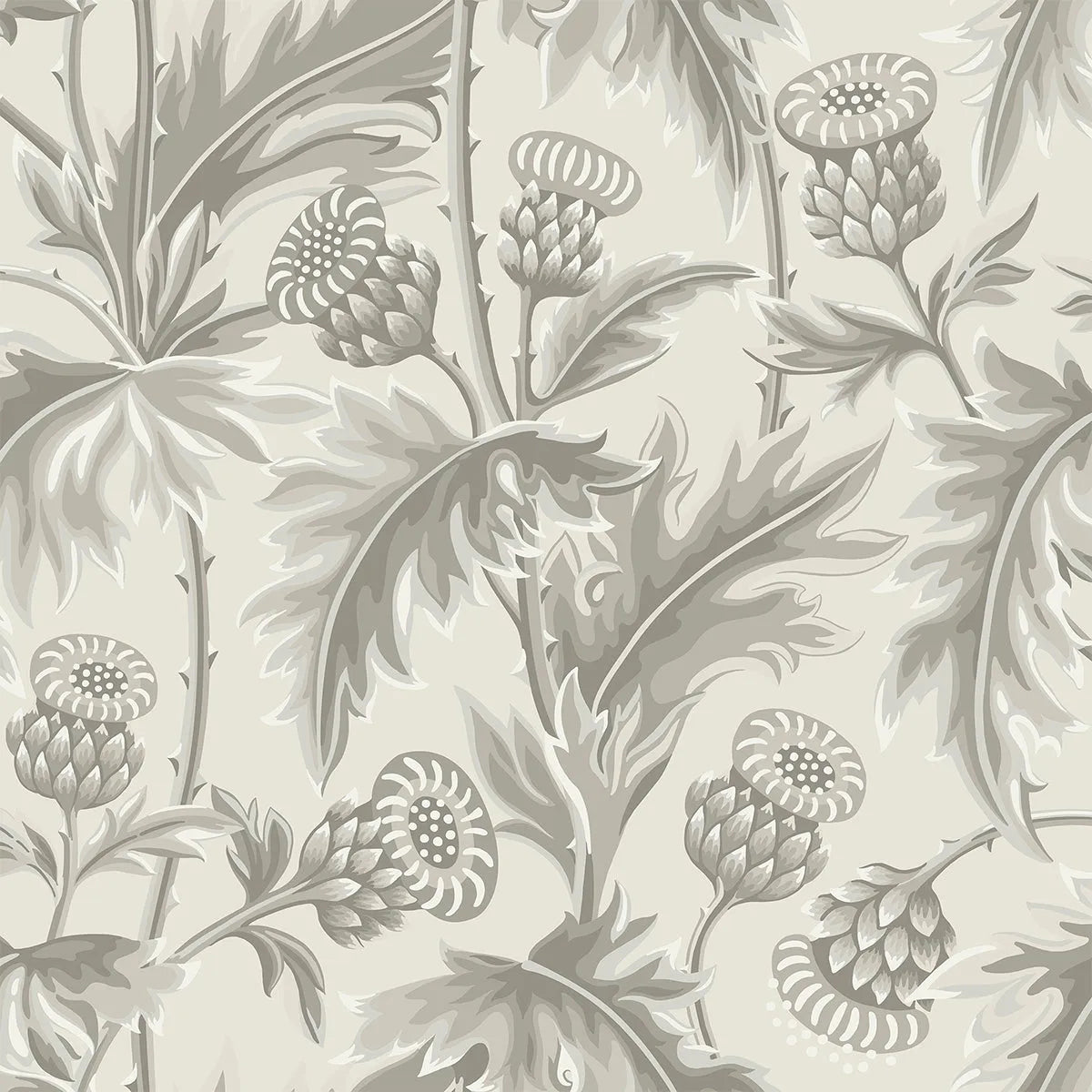Treasured Thistle Wallpaper - Borastapeter