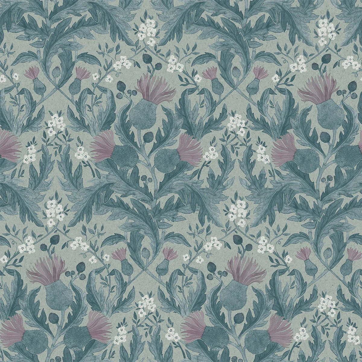 Thistle Wallpaper - Borastapeter