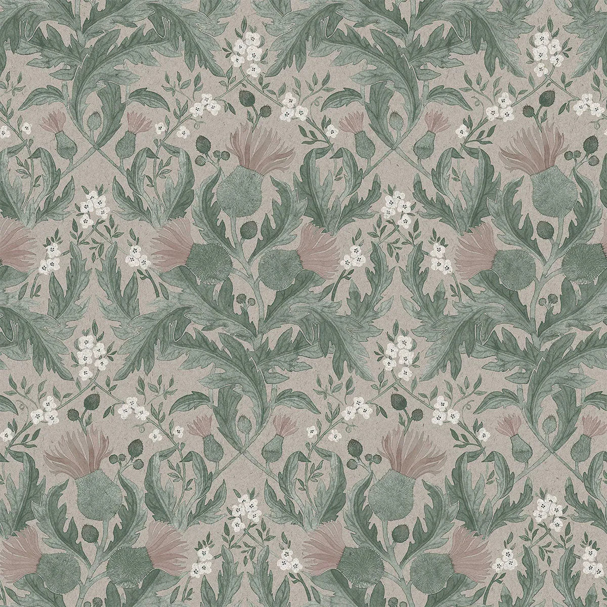 Thistle Wallpaper - Borastapeter