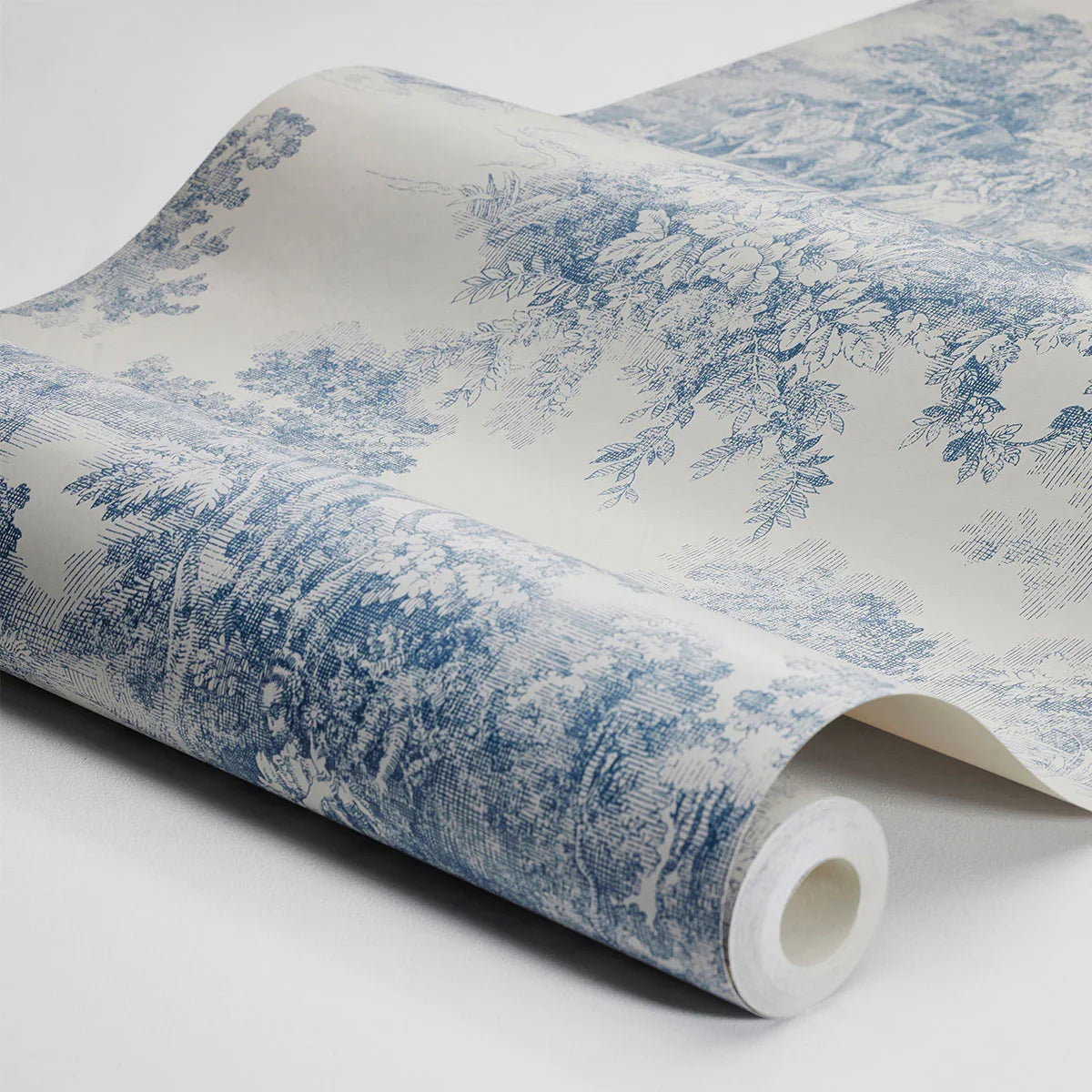 Toile de Jouy Wallpaper - Borastapeter