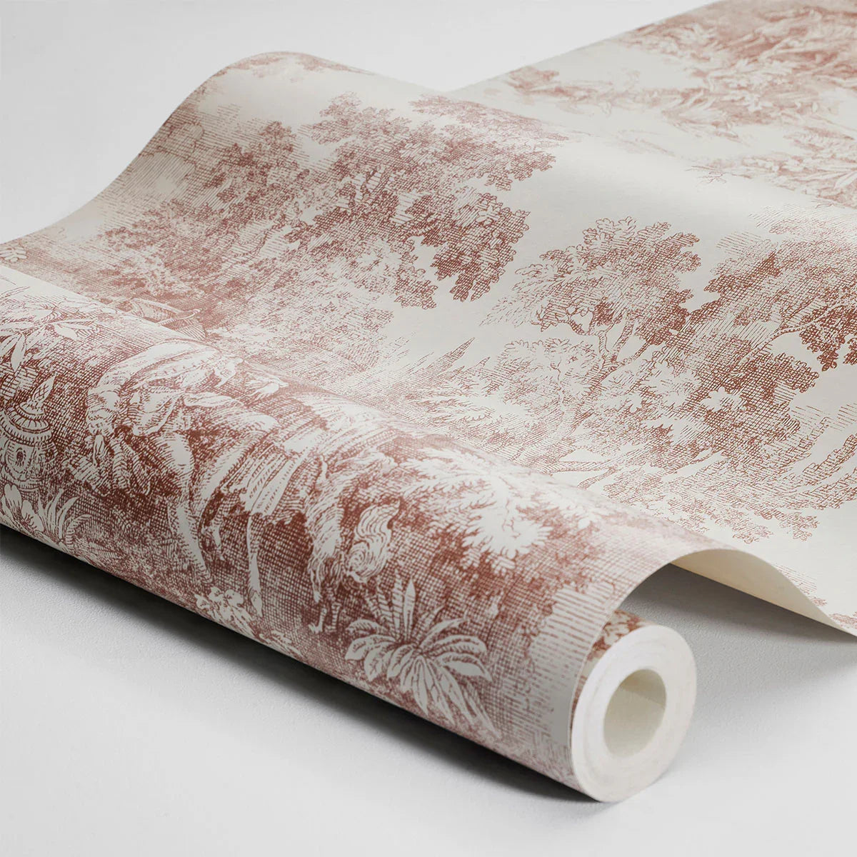 Toile de Jouy Wallpaper - Borastapeter