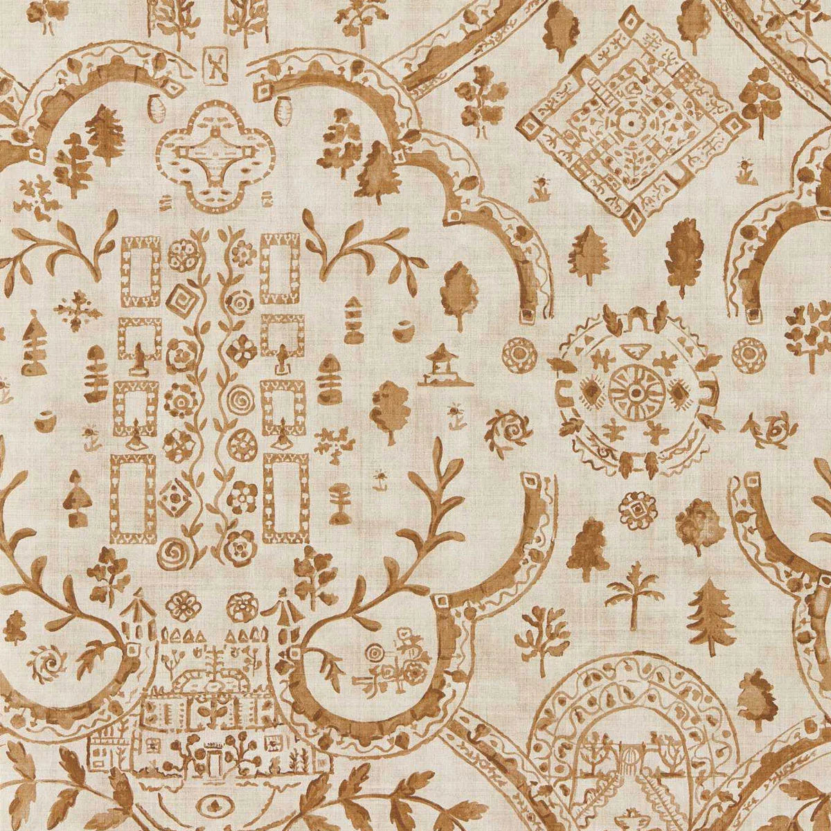 Topiary View Wallpaper - Sanderson