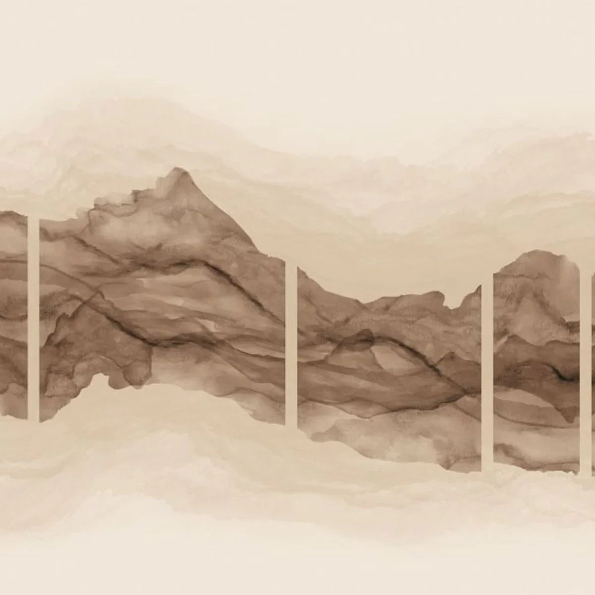 Torn Mural Wallpaper - Coordonne