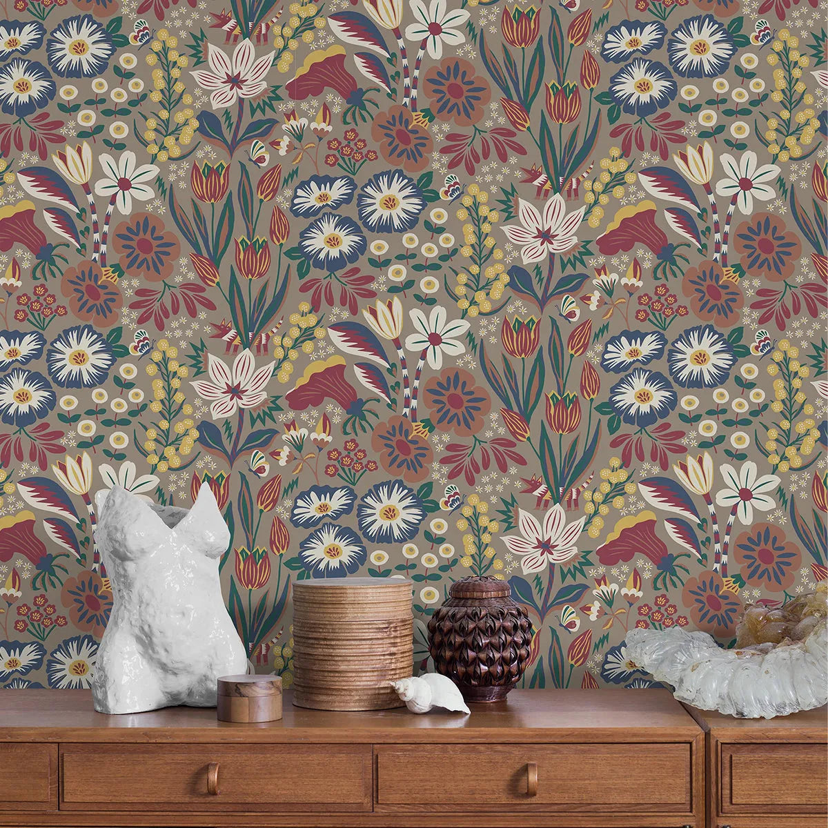 Hanna Werning Trädgården Wallpaper - Borastapeter
