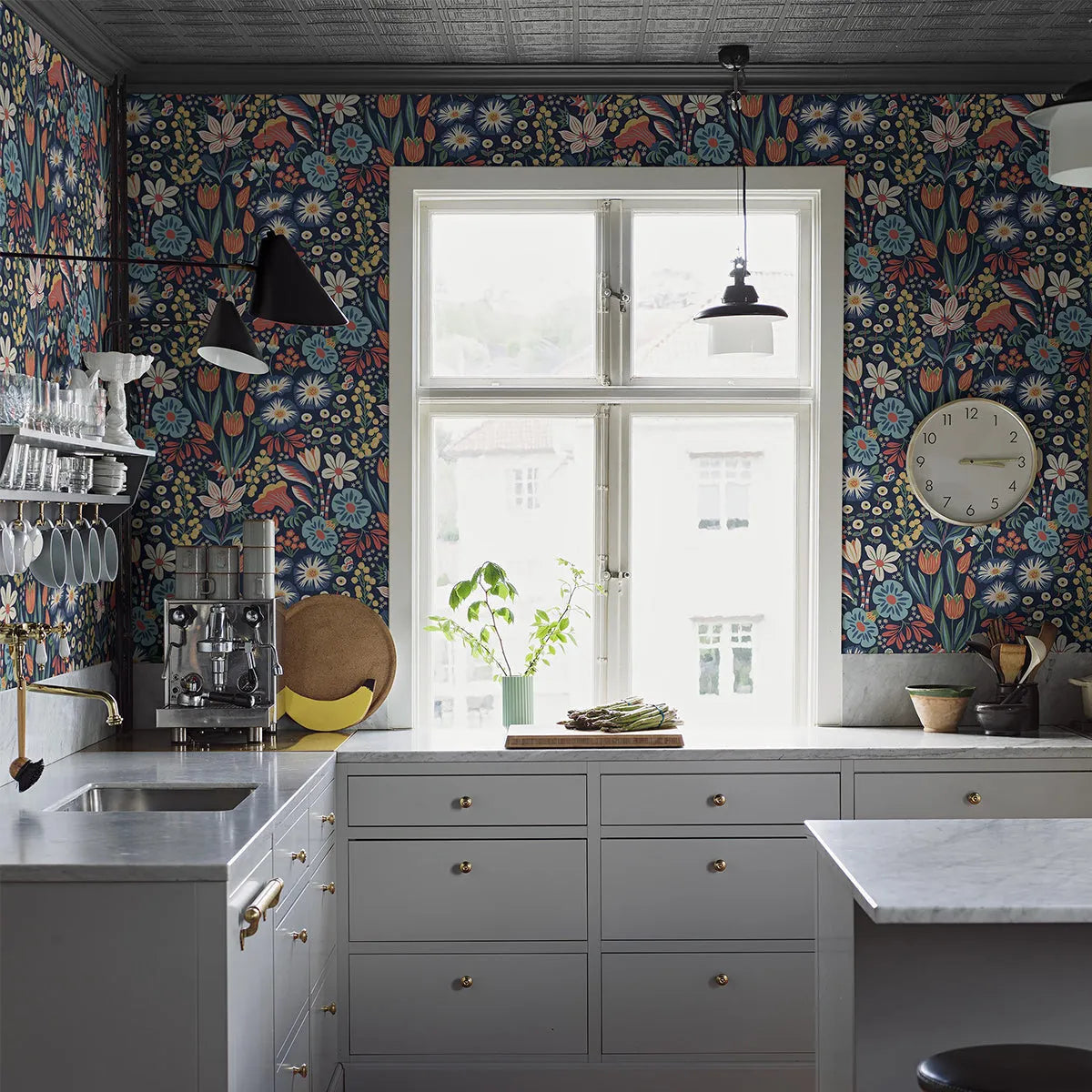 Hanna Werning Trädgården Wallpaper - Borastapeter