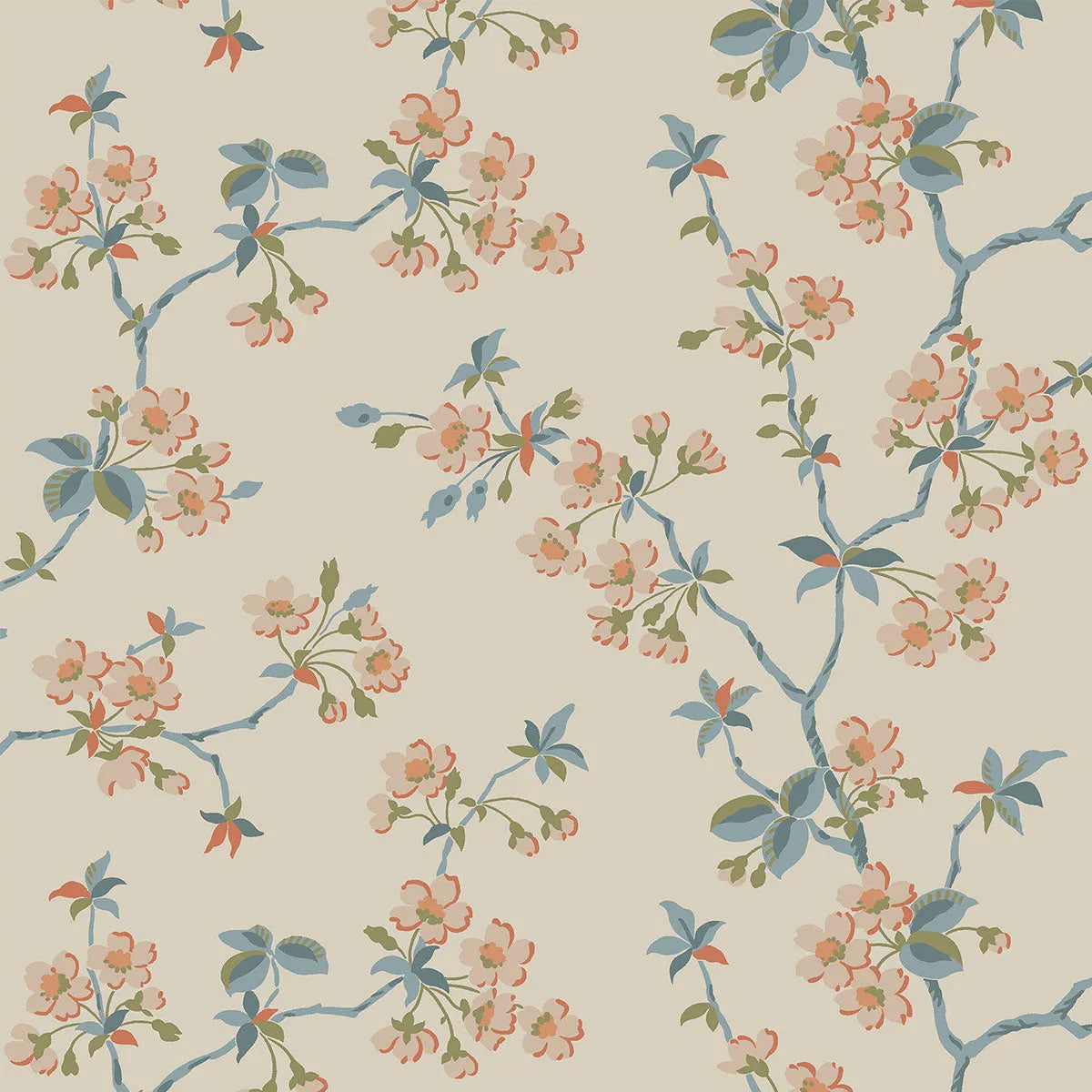 Trädgårdsstaden Wallpaper - Borastapeter