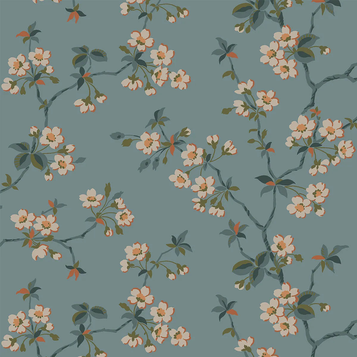 Trädgårdsstaden Wallpaper - Borastapeter