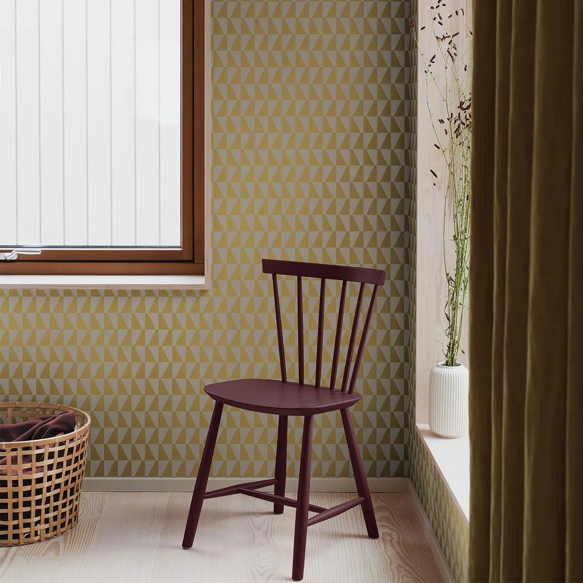 Arne Jacobsen Trapez Wallpaper - Borastapeter