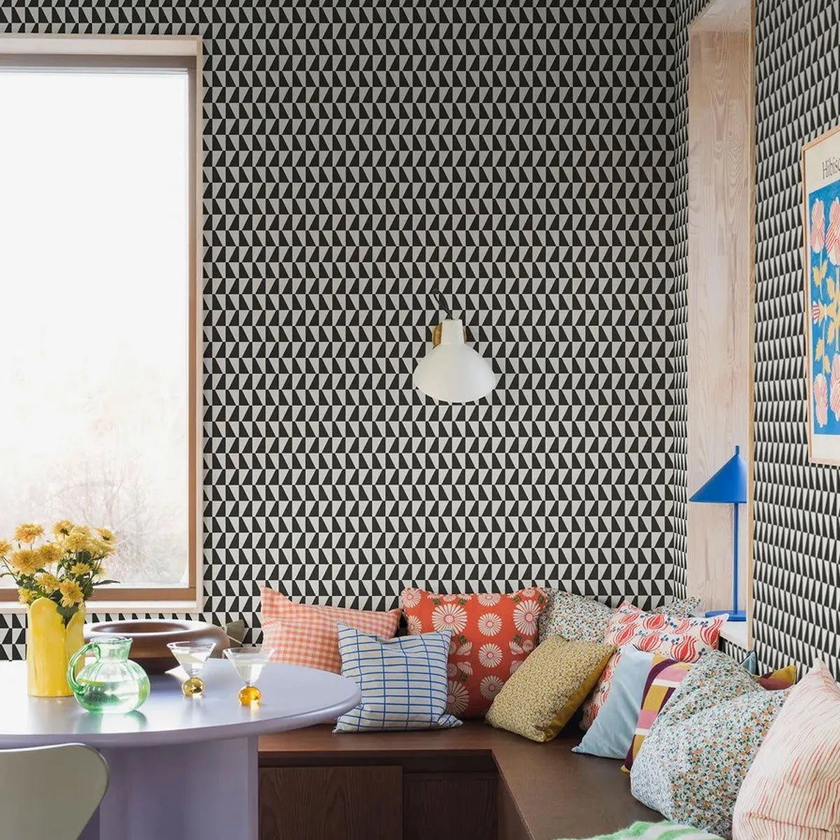 Arne Jacobsen Trapez Wallpaper - Borastapeter