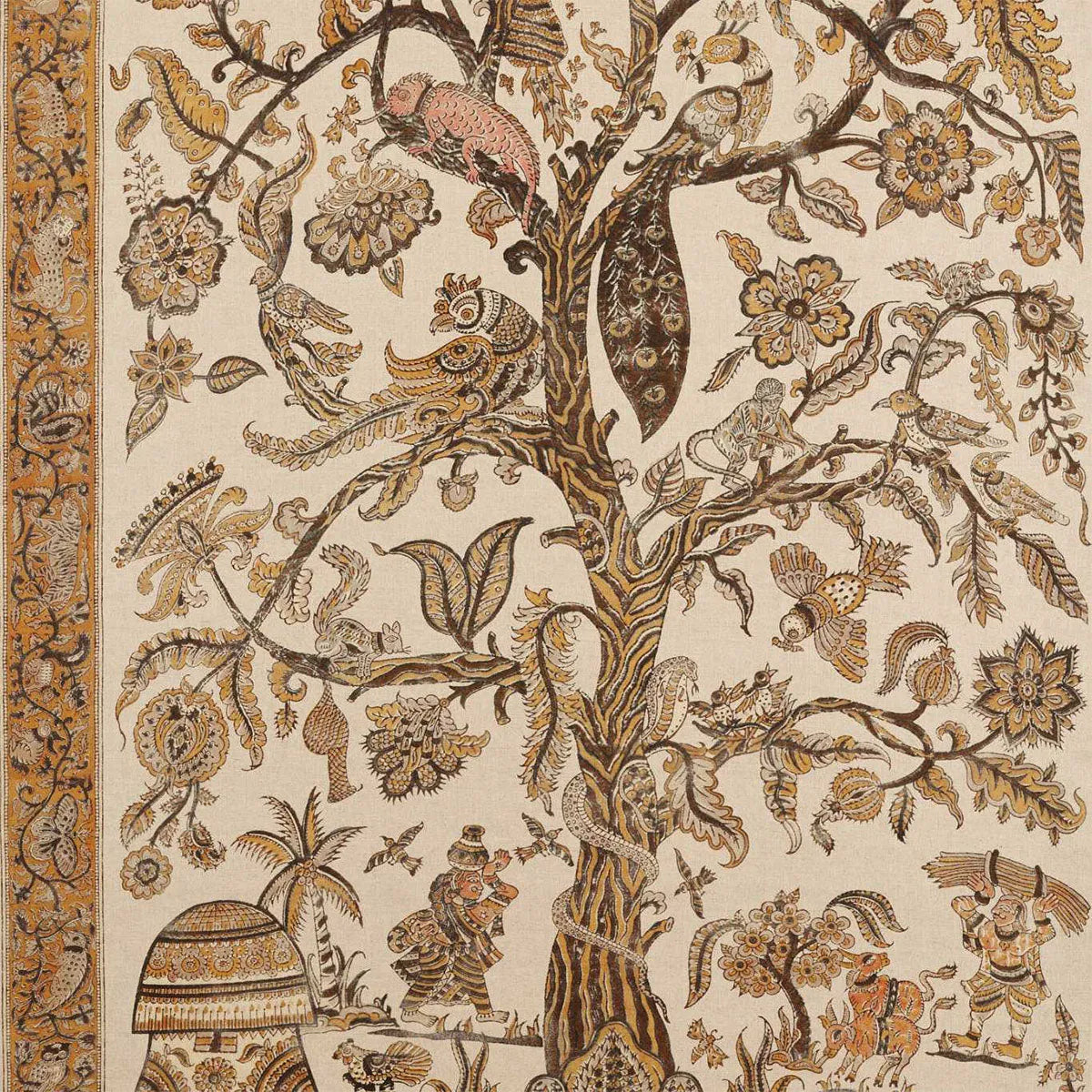 Tree of Life Fabric - Zoffany