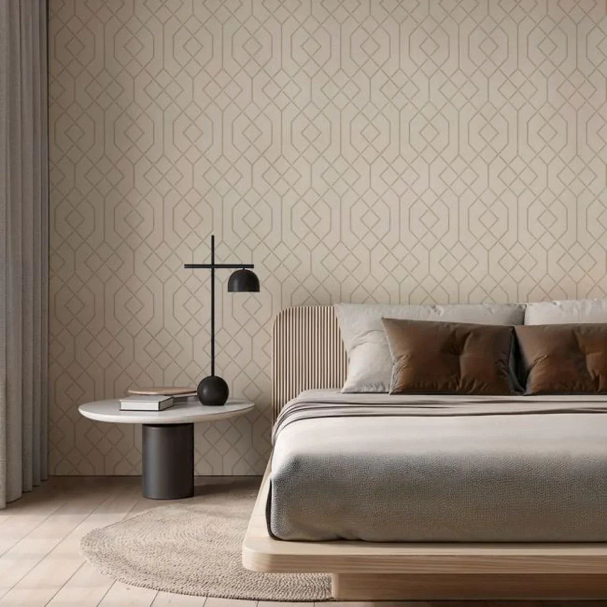 Trellis Wallpaper - Coordonne