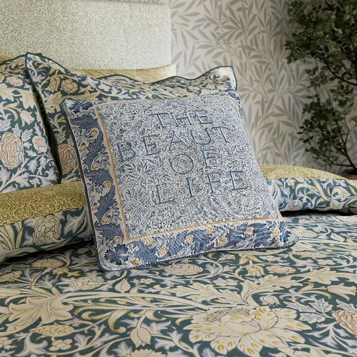 Morris & Co Trent River Wandle Cushion