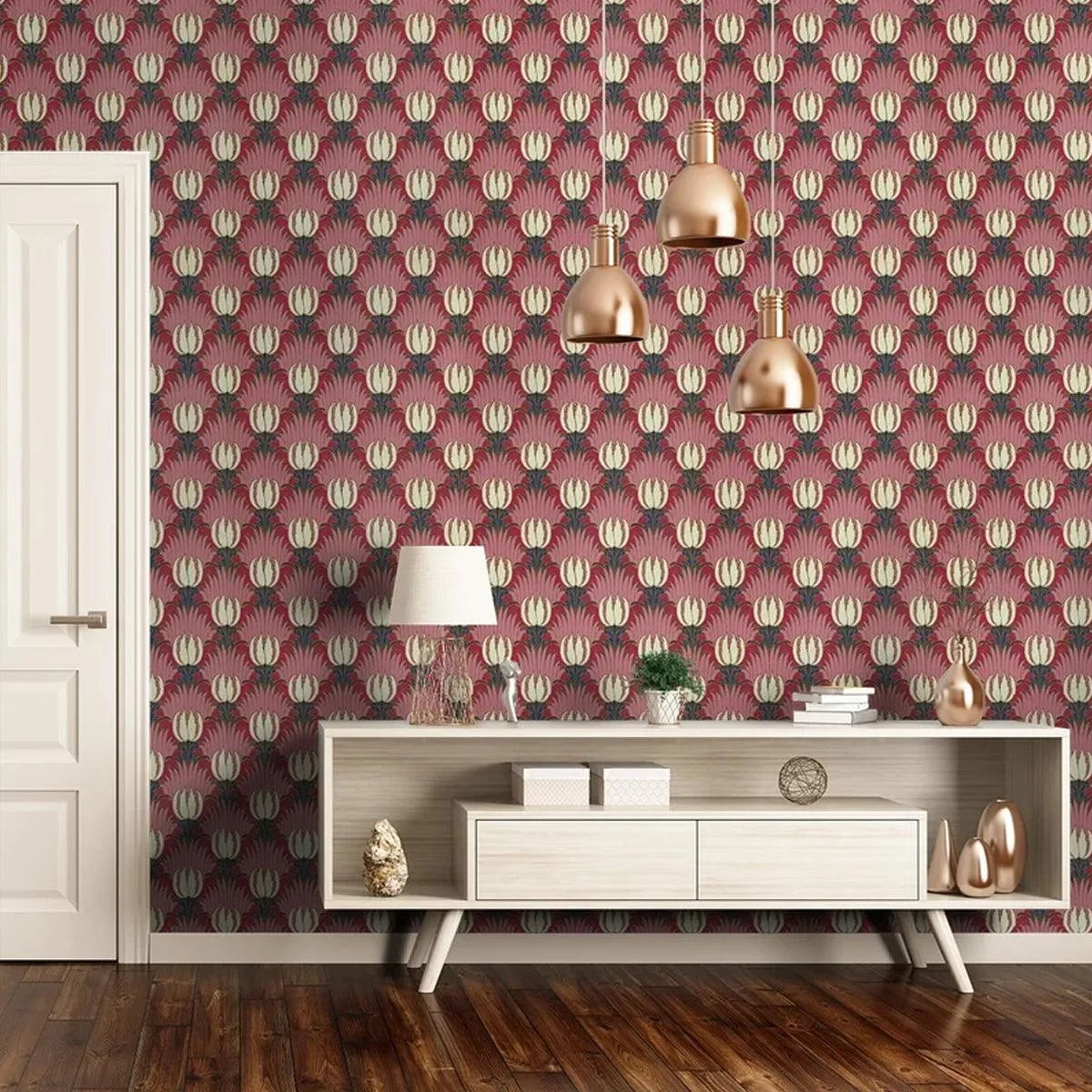 Tulip and Bird Wallpaper - Morris & Co