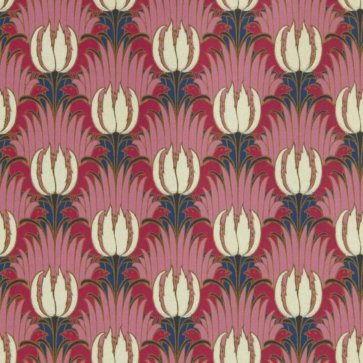 Tulip and Bird Wallpaper - Morris & Co
