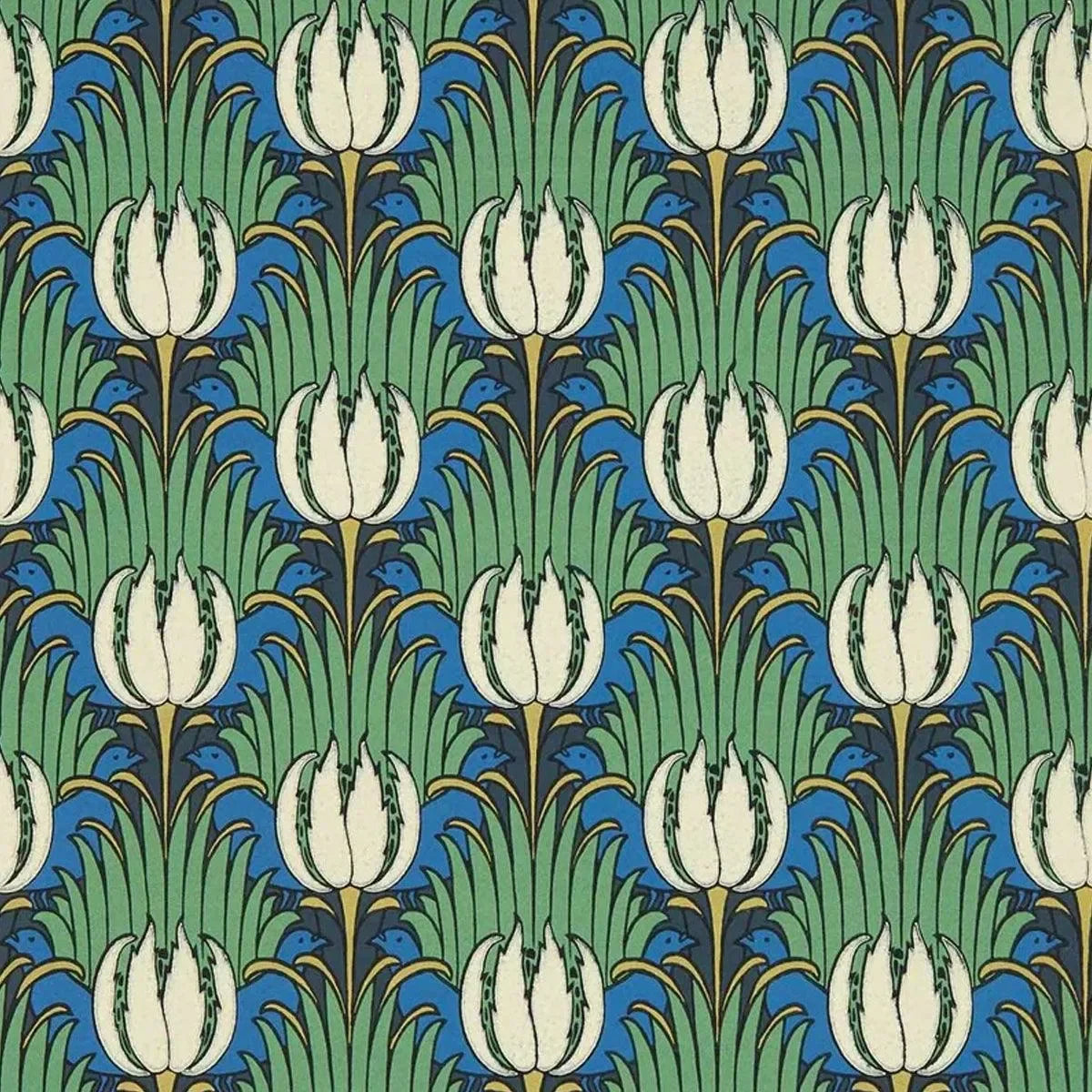 Tulip and Bird Wallpaper - Morris & Co