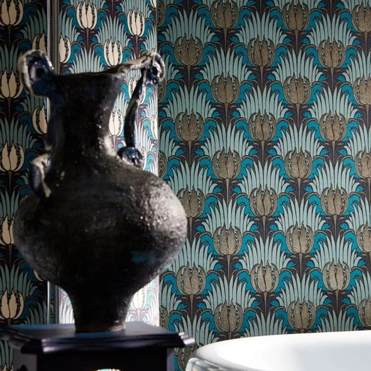 Tulip and Bird Wallpaper - Morris & Co