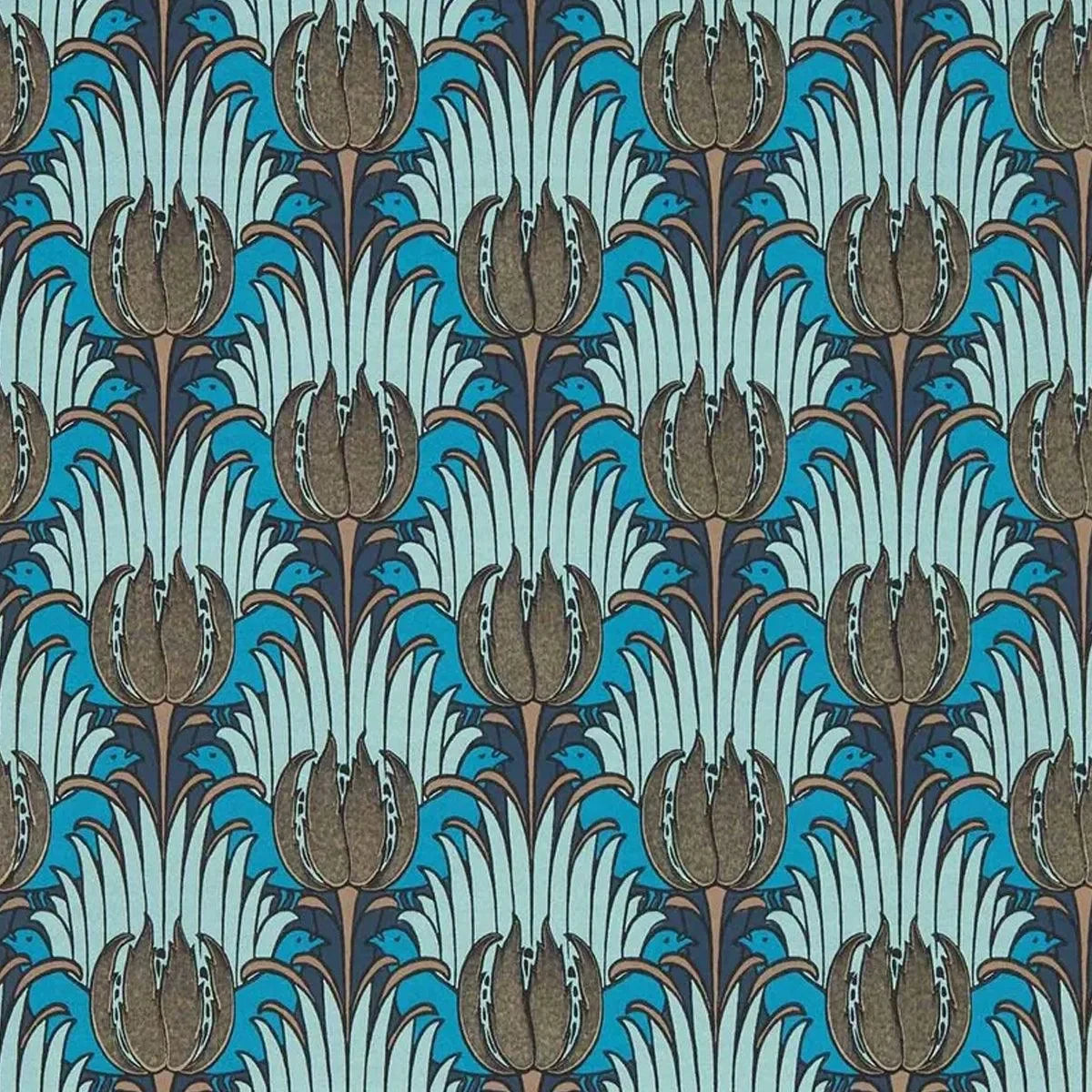 Tulip and Bird Wallpaper - Morris & Co