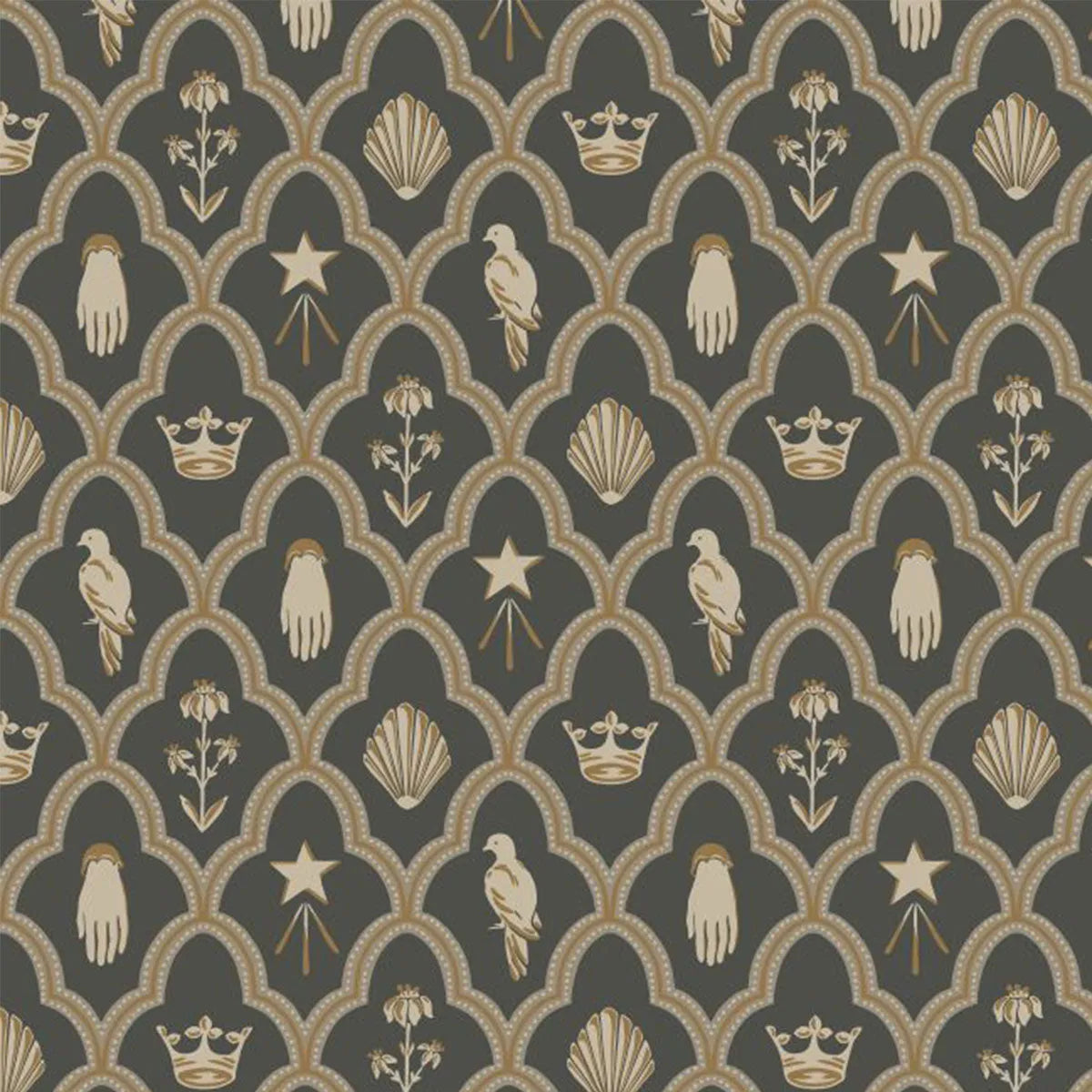 Turtledove Barn Wallpaper - Sandberg