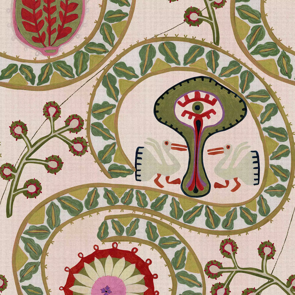 Two Storks Wallpaper - Mind The Gap