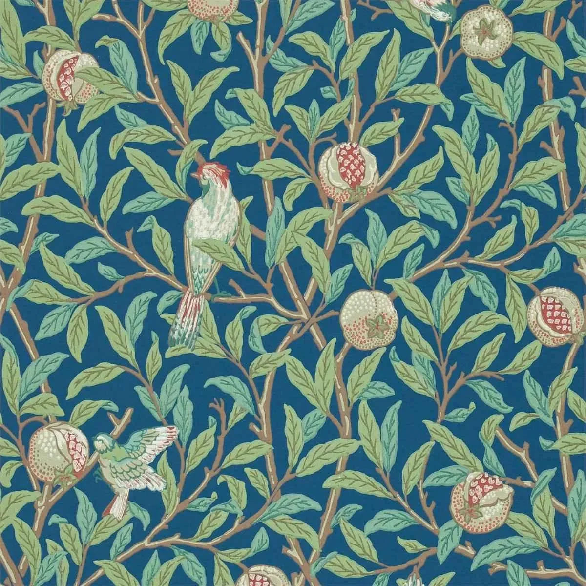 Bird & Pomegranate Wallpaper - Morris & Co