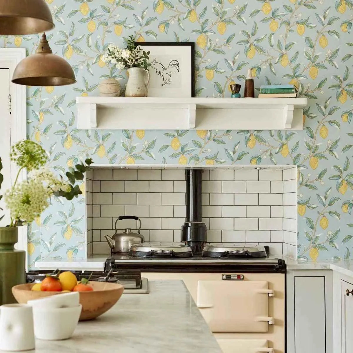 Lemon Tree Wallpaper - Morris & Co