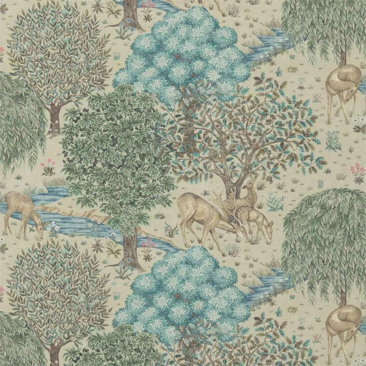 The Brook Wallpaper - Morris & Co