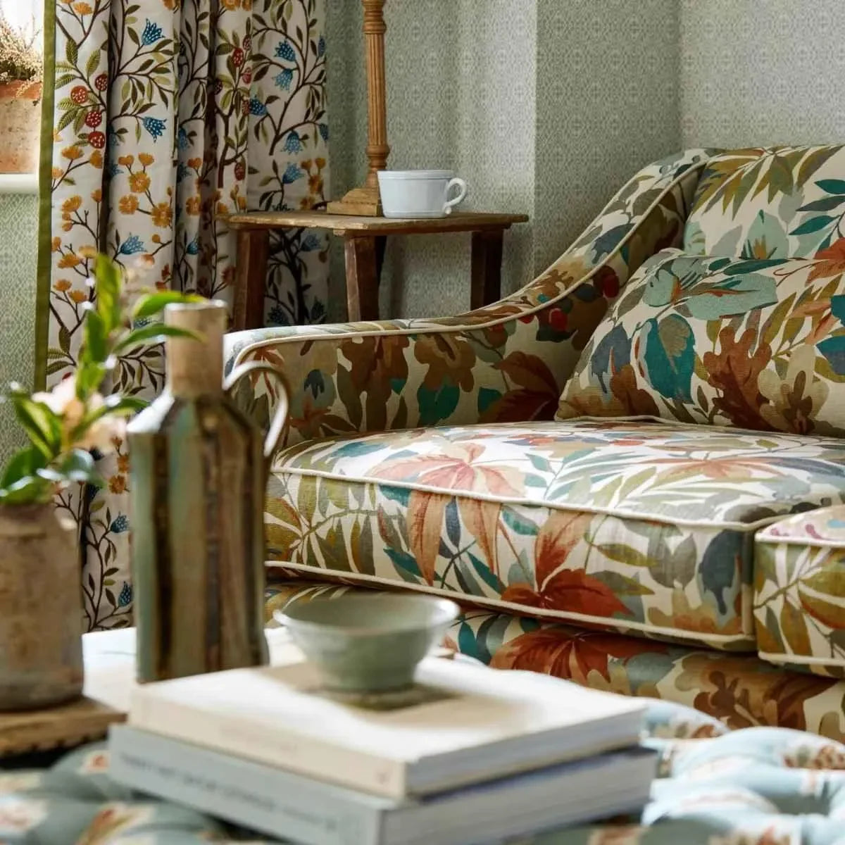 Robin's Wood Fabric - Sanderson