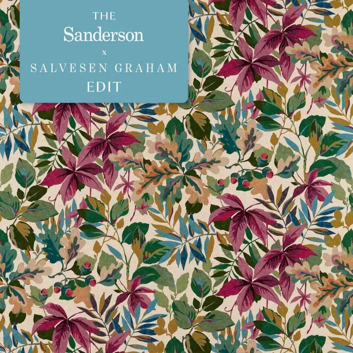 Robin's Wood Fabric - Sanderson
