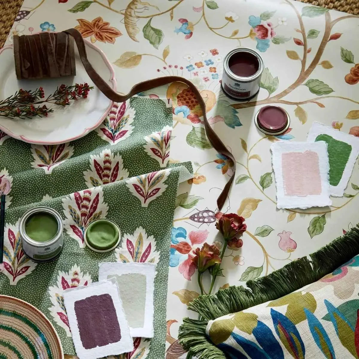 Sessile Leaf Fabric - Sanderson