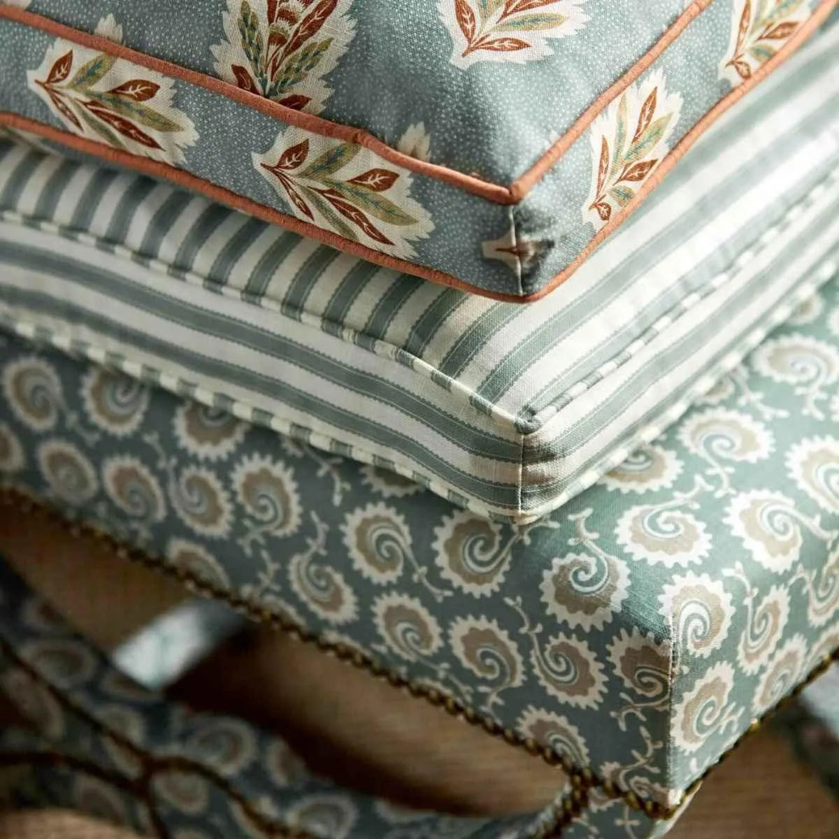 Pinetum Stripe Fabric - Sanderson