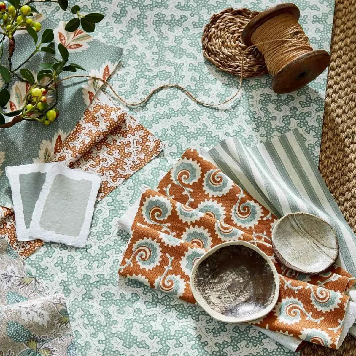 Truffle Fabric - Sanderson