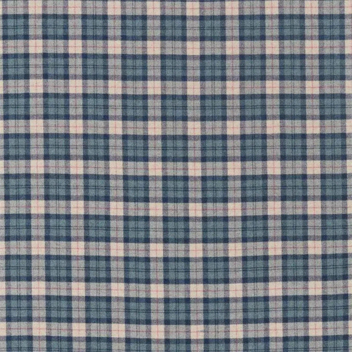 Fenton Check Fabric - Sanderson