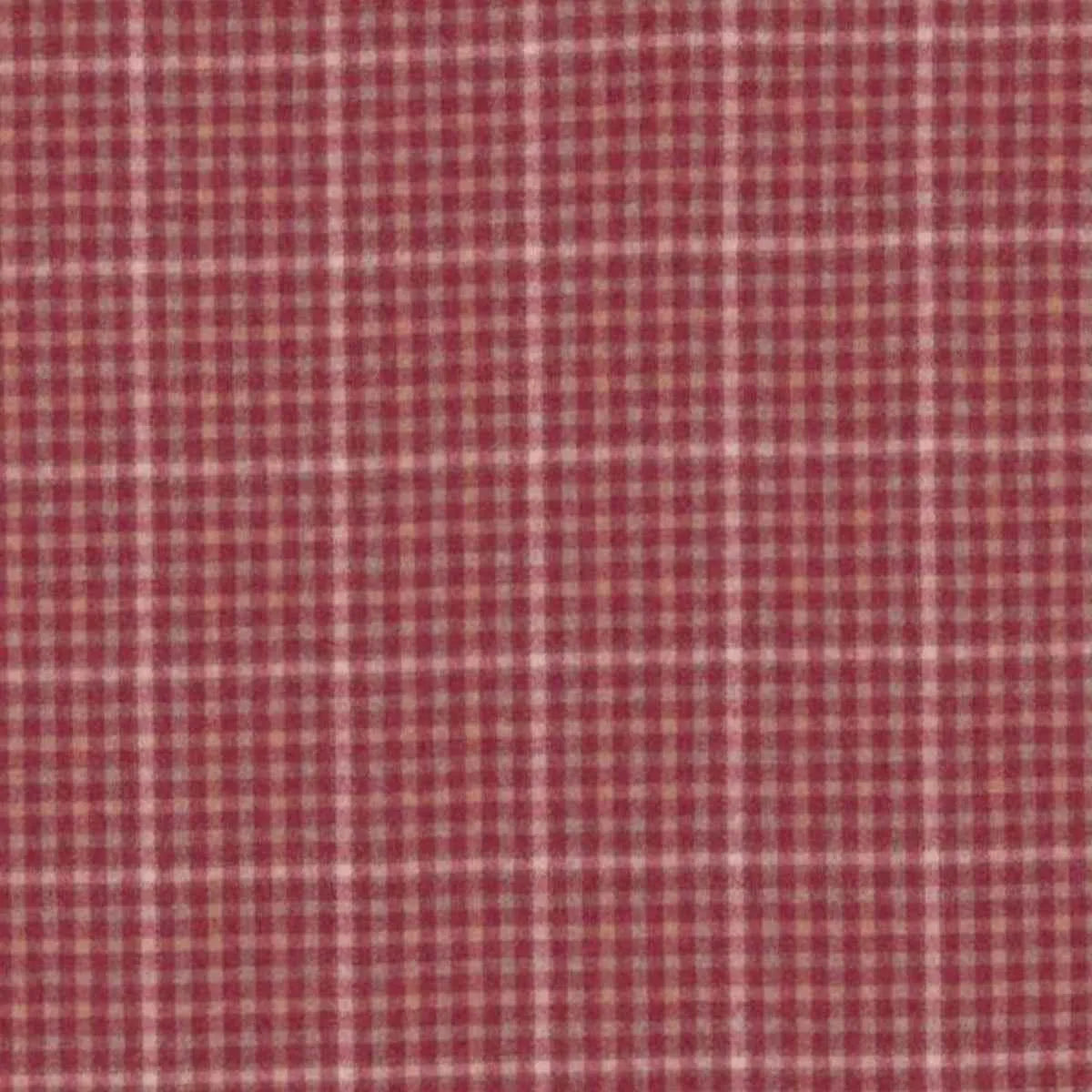 Langtry Cherry/Biscuit Fabric - Sanderson X Salvesen Graham