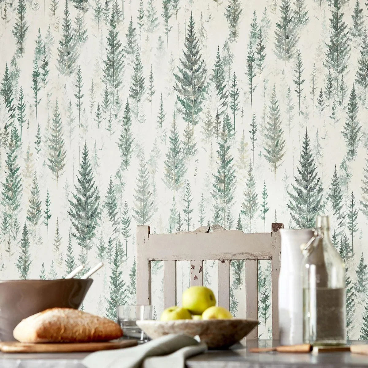 Juniper Pine Wallpaper - Sanderson
