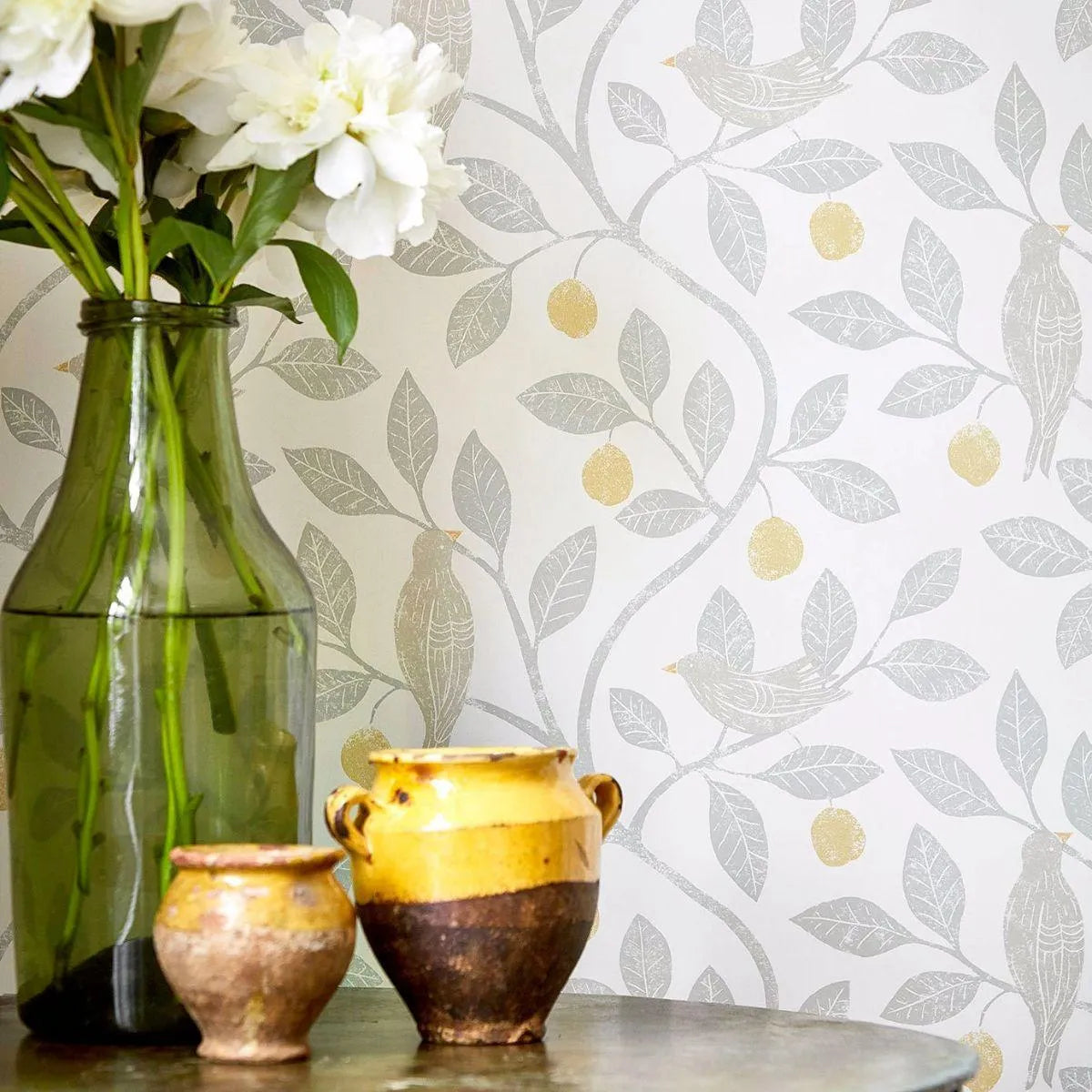 Damson Tree Wallpaper - Sanderson