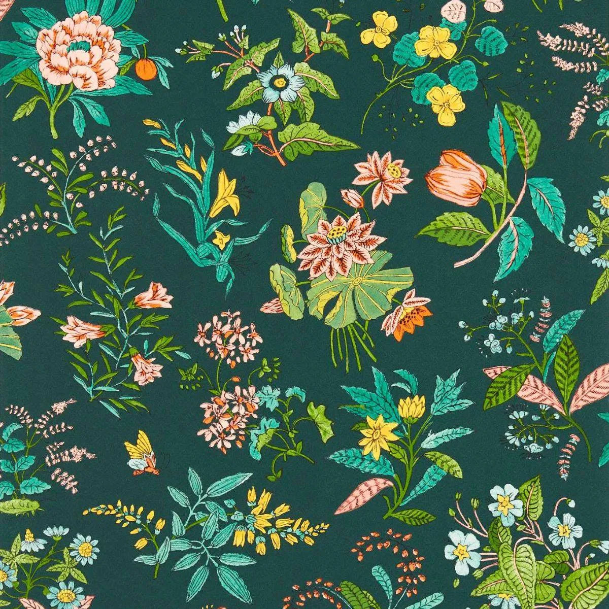 Woodland Floral Wallpaper - Harlequin X Sophie Robinson