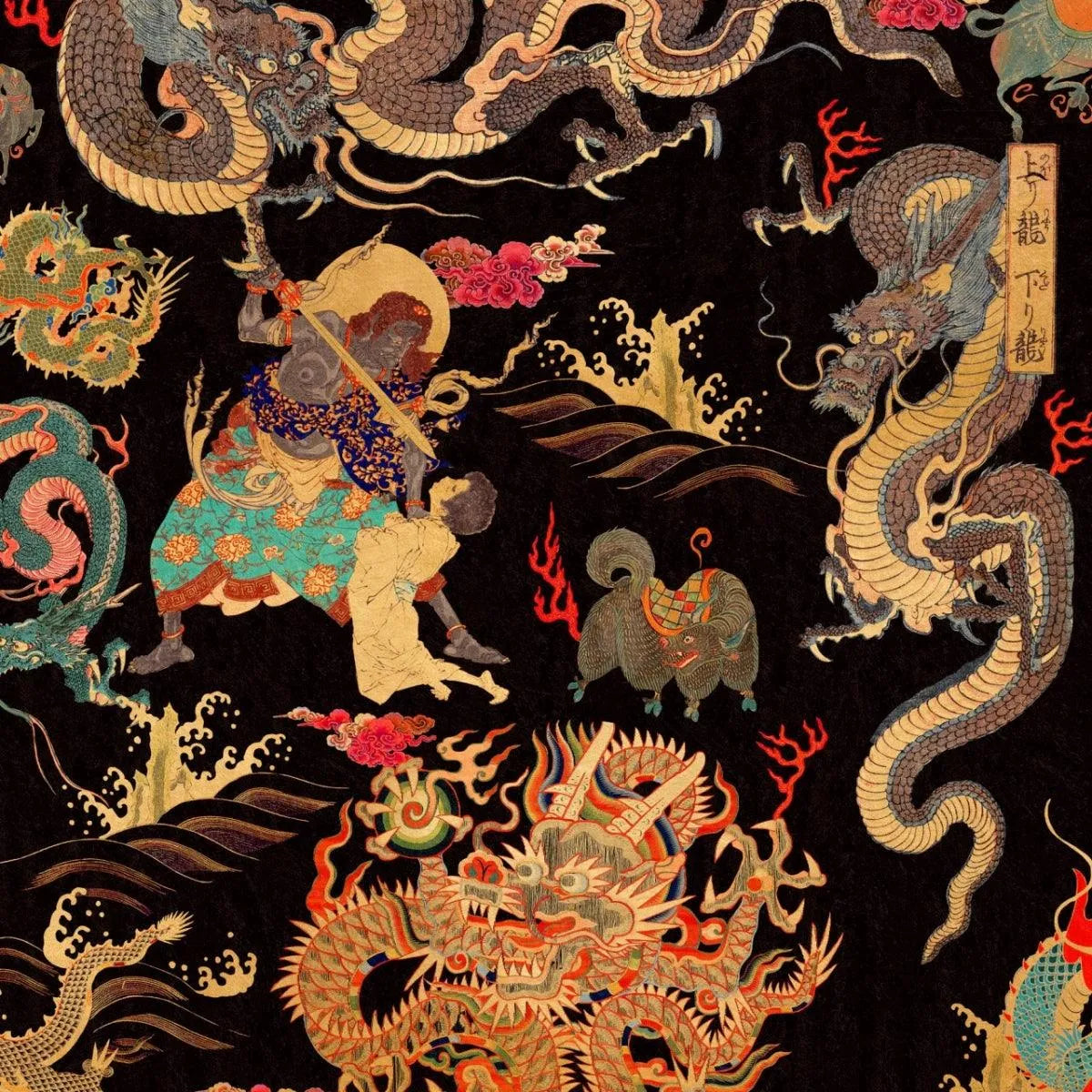 Dragons of Tibet Wallpaper - Mind The Gap