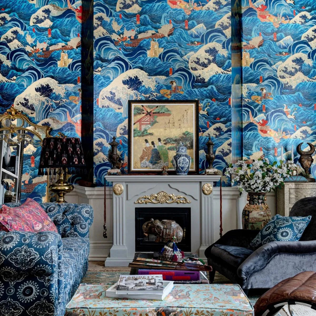 The Former Emperor Metallic Wallpaper - Mind The Gap