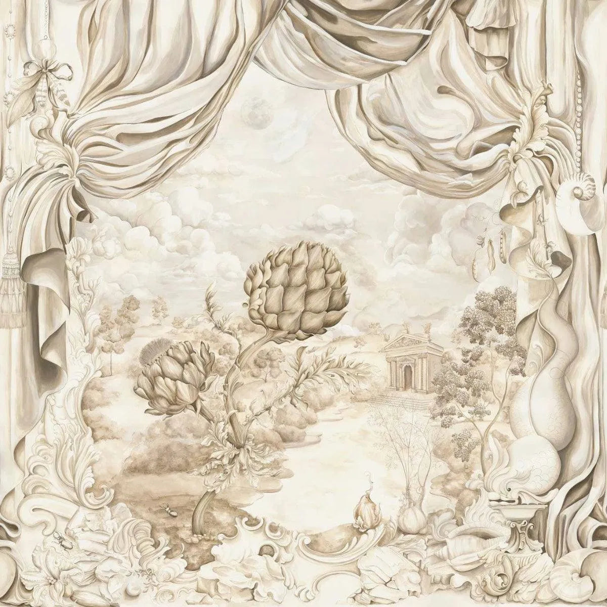 Pygmalion Wallpaper - Sanderson x Giles Deacon