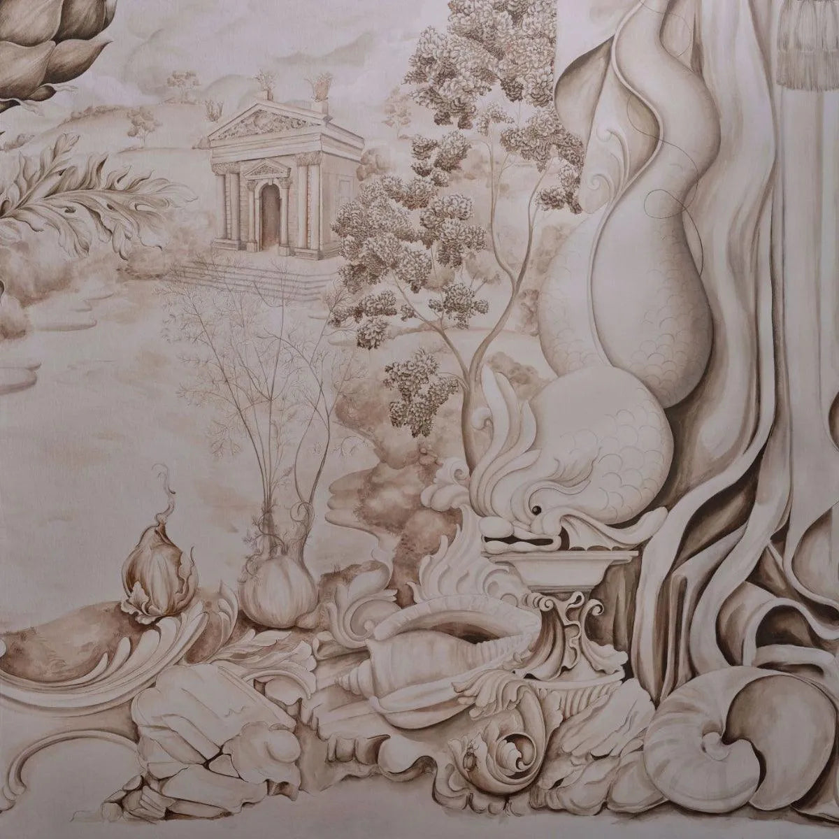 Pygmalion Wallpaper - Sanderson x Giles Deacon