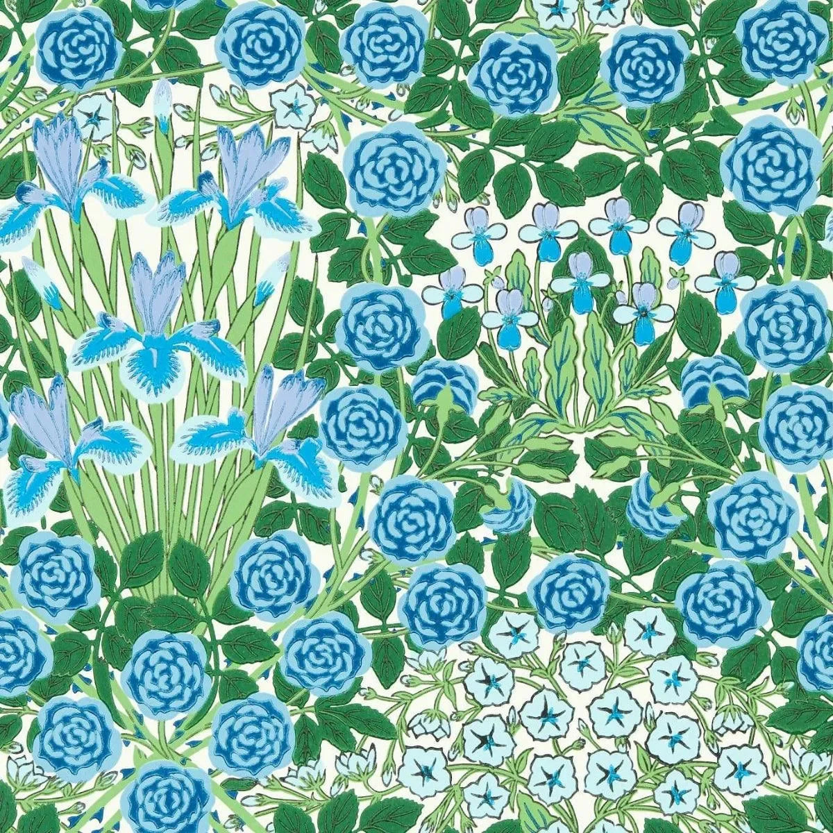 Campanula Wallpaper - Morris & Co