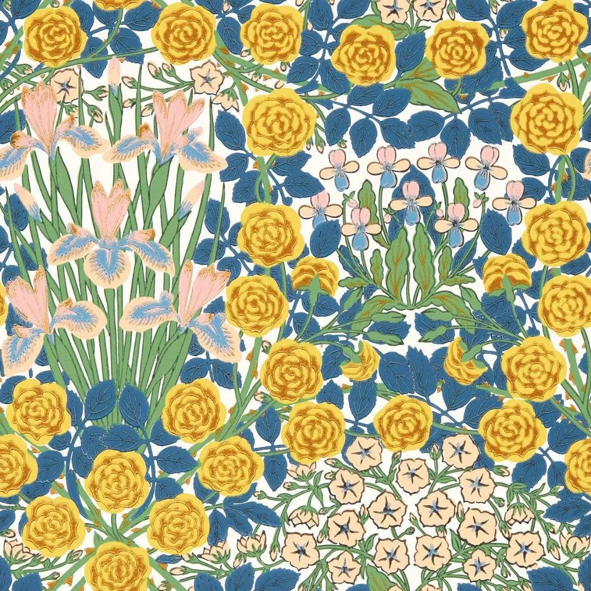 Campanula Wallpaper - Morris & Co